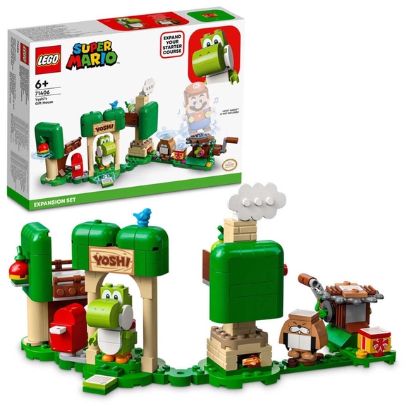 Lego Süper Mario Yoshi’nin Hediye Evi Ek Macera Seti 71406