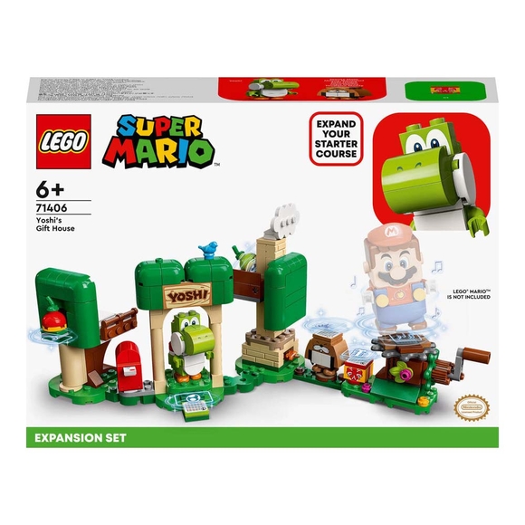 Lego Süper Mario Yoshi’nin Hediye Evi Ek Macera Seti 71406