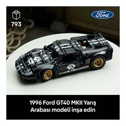 Lego Technic 1966 Ford Gt40 Mkıı Yarış Arabası 42223 - Thumbnail