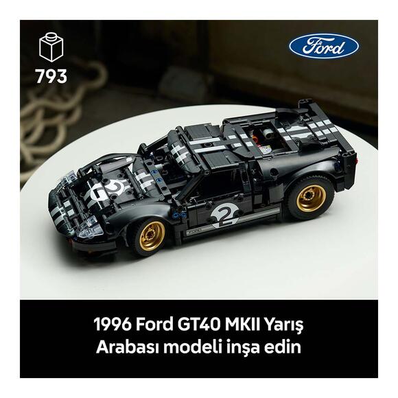 Lego Technic 1966 Ford Gt40 Mkıı Yarış Arabası 42223