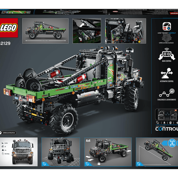 Lego Technic 4x4 Mercedes-Benz Zetros Kamyon 42129