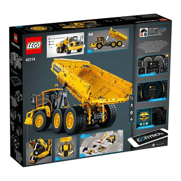 Lego Technic 6x6 Volvo Mafsallı Kamyon 42114