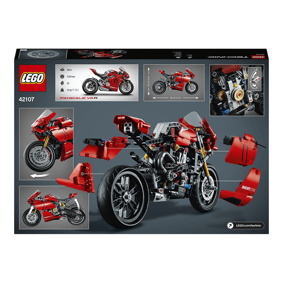 Lego Technic Ducati Panigale V4 R Motorsiklet 42107