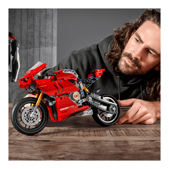 Lego Technic Ducati Panigale V4 R Motorsiklet 42107