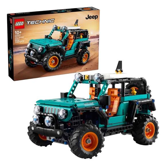Lego Technic Jeep Wrangler Rubicon SUV 42227