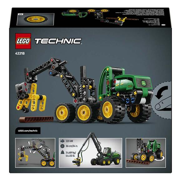 Lego Technic John Deere 1470H Tekerlekli Orman Makinesi 42218