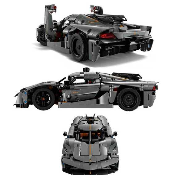 Lego Technic Koenigsegg Jesko Absolut Gri Hiper Araba 42173 (801 Parça)