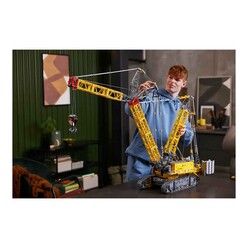 Lego Technic Liebherr Paletli Vinç LR 13000 42146 Yapım Seti (2883 Parça) - Thumbnail