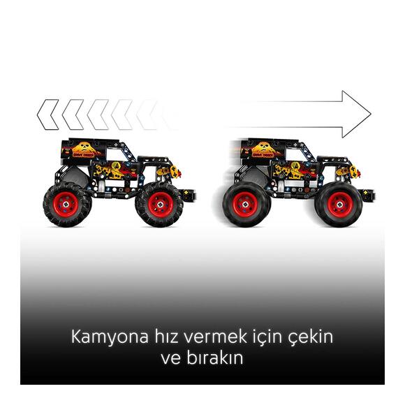 Lego Technic Monster Jam Grave Digger Ateş Ve Buz 42219