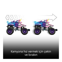 Lego Technic Monster Jam Sparkle Smash Çek–Bırak 42220 - Thumbnail