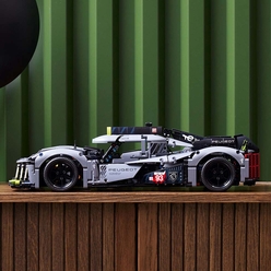 LEGO Technic PEUGEOT 9X8 24H Le Mans Hybrid Hypercar 42156 Yapım Seti (1775 Parça) - Thumbnail