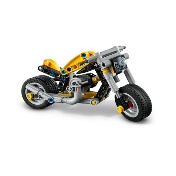 Lego Technic Sarı Motosiklet 42225