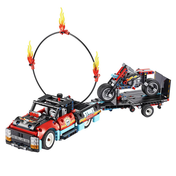 Lego Technic Truck And Bike 42106