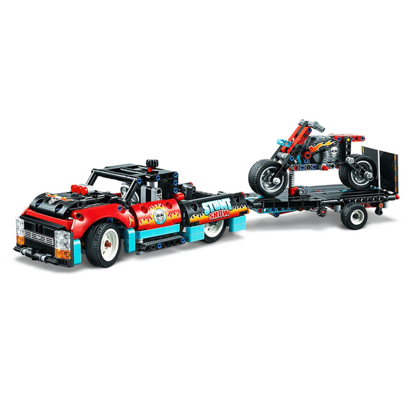 Lego Technic Truck And Bike 42106