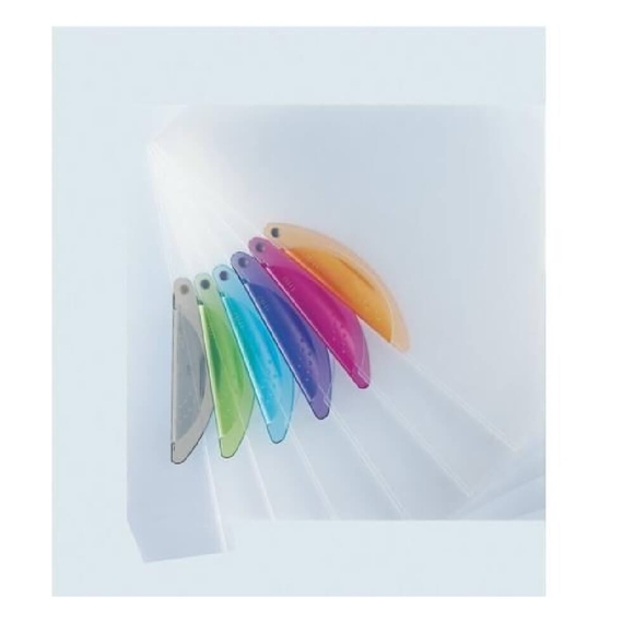 Leitz Color Clip Magic Sıkıştırmalı Dosya Kırmızı 4174-25