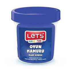 Let’S Tek Renk Oyun Hamuru Lacivert 115 Gr. 8440 - Thumbnail