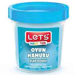 Lets - Let’S Tek Renk Oyun Hamuru Mavi 115 Gr. 8440