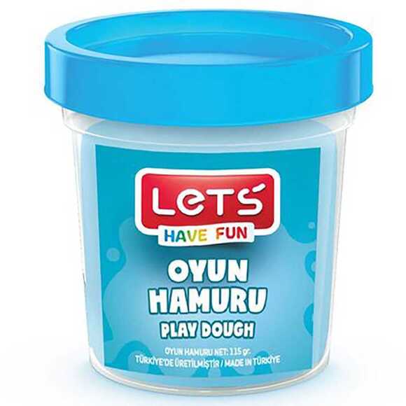 Let’S Tek Renk Oyun Hamuru Mavi 115 Gr. 8440