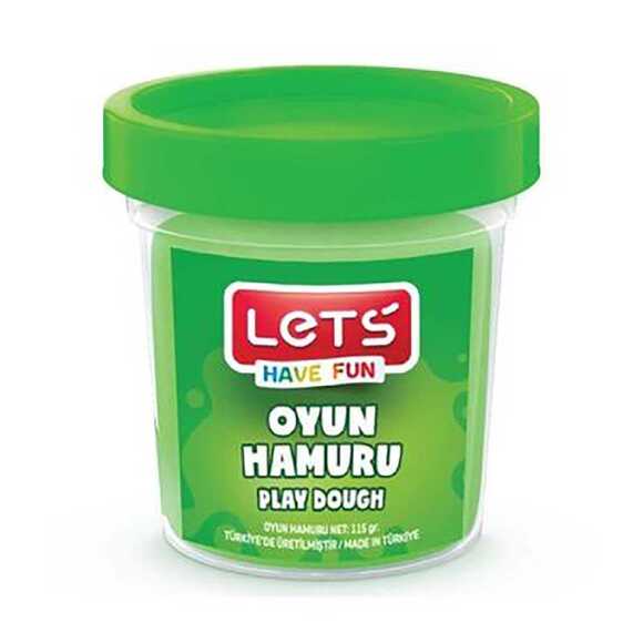 Let’S Tek Renk Oyun Hamuru Yeşil 115 Gr. 8440