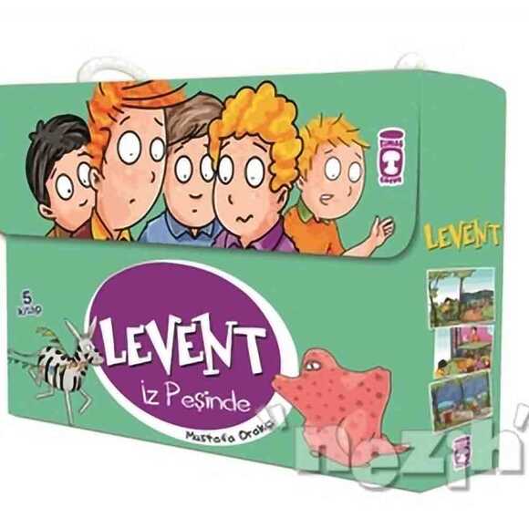 Levent İz Peşinde (5 Kitap Takım)