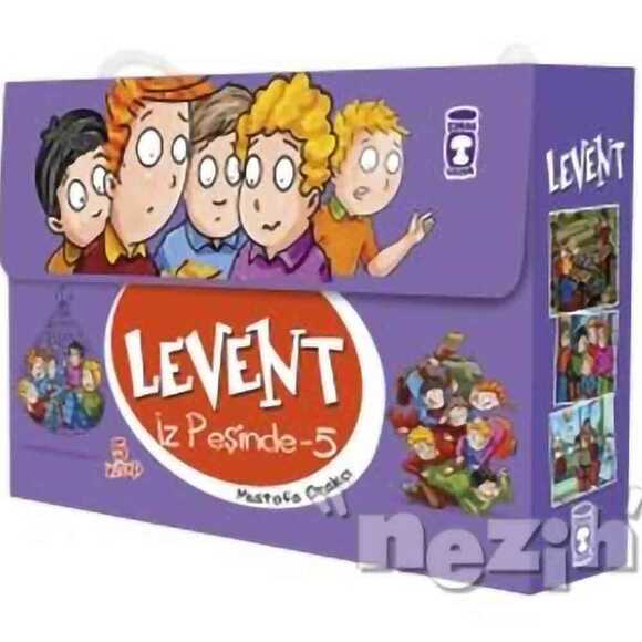 Levent İz Peşinde 5 Set (5 Kitap)