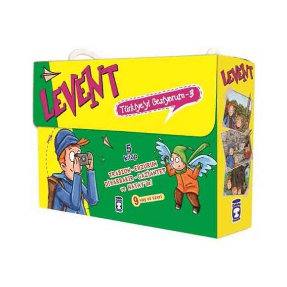 Levent Türkiye’yi Geziyorum - 3 ( 5 Kitap Set )