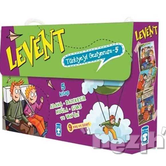 Levent Türkiye’yi Geziyorum - 5 (5 Kitap Takım)