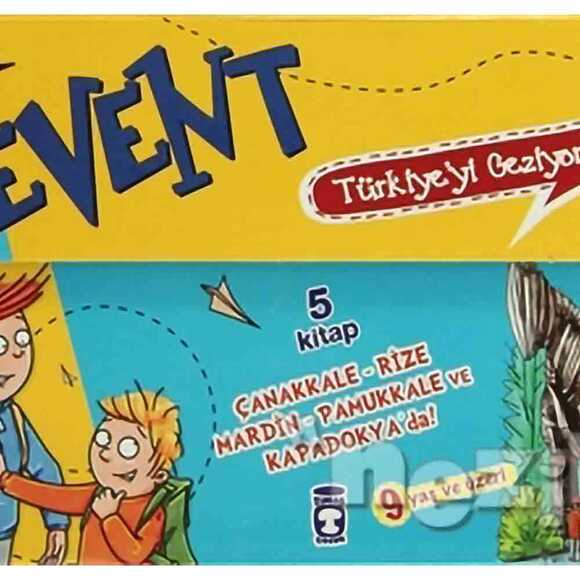 Levent: Türkiye’yi Geziyorum Seti (5 Kitap Takım Kutulu )