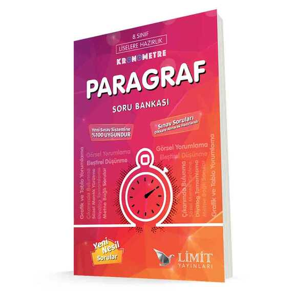 Limit 8. Sınıf Ortaokul Kronometre Paragraf Soru Bankası