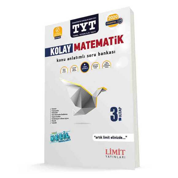 Limit TYT Kolay Matematik Konu Anlatımlı Soru Bankası 3. Kitap