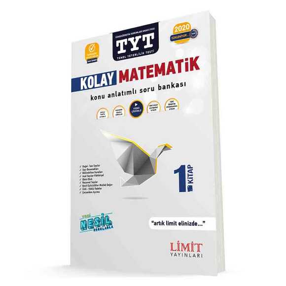 Limit TYT Kolay Matematik Soru Bankası 1. Kitap