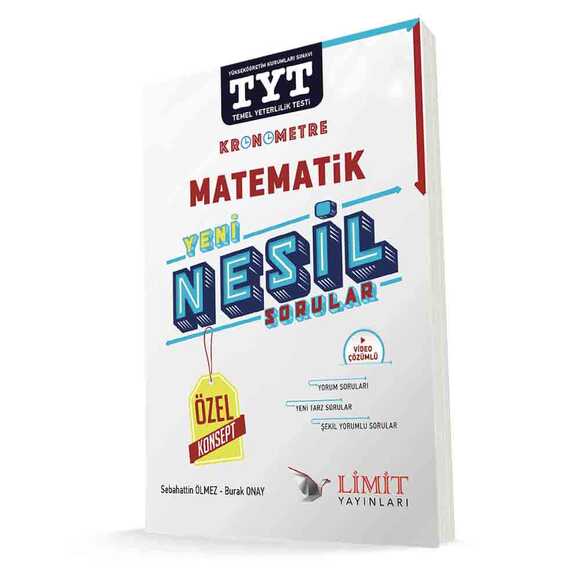 Limit TYT Kronometre Matematik Yeni Nesil Soru Bankası