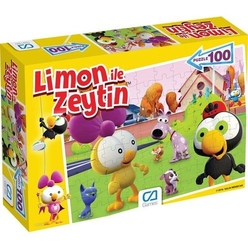 Ca Games - Limon İle Zeytin 100 Parça Puzzle Ca5084