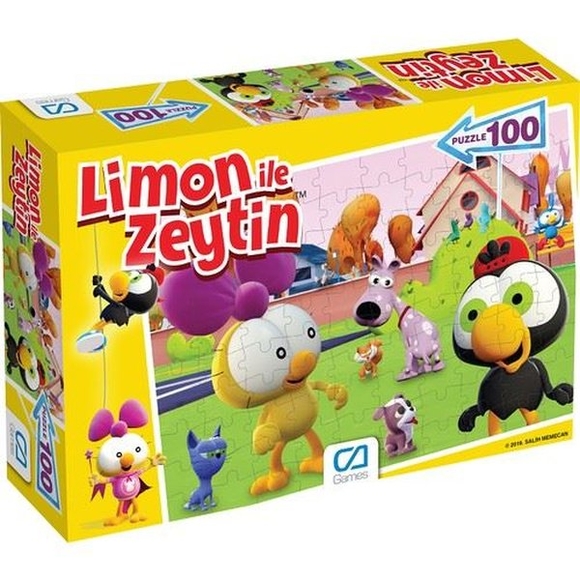 Limon İle Zeytin 100 Parça Puzzle Ca5084