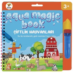Lino - Lino Aqua Magic Book Çifik Sihirli Boyama Kitabı TFL-1007