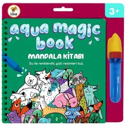 Lino - Lino Aqua Magic Book Mandala Sihirli Boyama Kitabı TFL-1003 