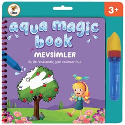 Lino - Lino Aqua Magic Book Mevsimler Sihirli Boyama Kitabı TFL-1005