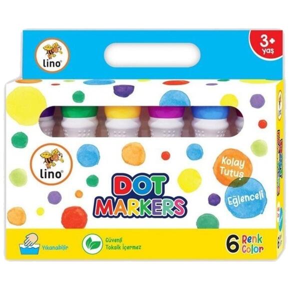 Lino Dot Markers 6’lı LN-606 