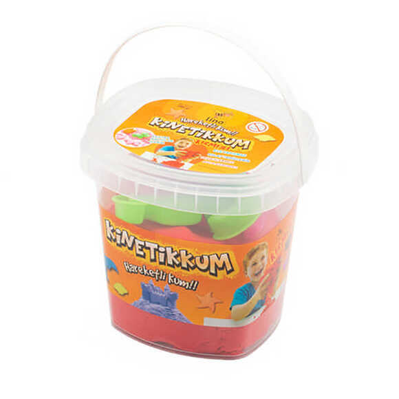 Lino Kinetik Kum 500gr Kırmızı Kova LN-500KR