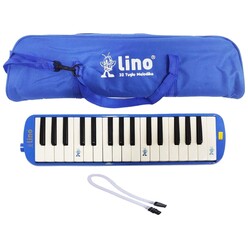 Lino - Lino Melodika 32 Tuşlu Bez Mavi LN-32-SS 