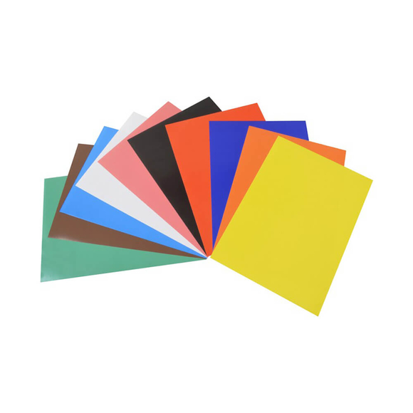 Lino Yapışkanlı Elişi Kağıdı 23x33 cm 10 Renk PP-011