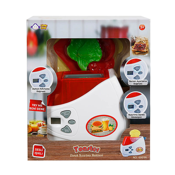 Little Chef Ekmek Kızartma Makinesi Sesli Ve Işıklı S01001327