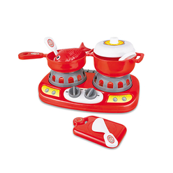 Little Chef Ev Aleti Ocak Seti Sesli ve Işıklı S00001333 - Thumbnail