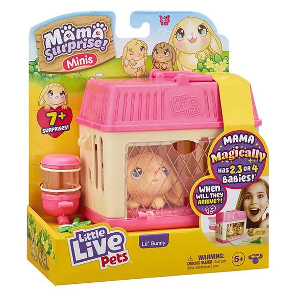 Little Live Pets Anne Ve Yavruları Mini Tavşan 26511 LP301200