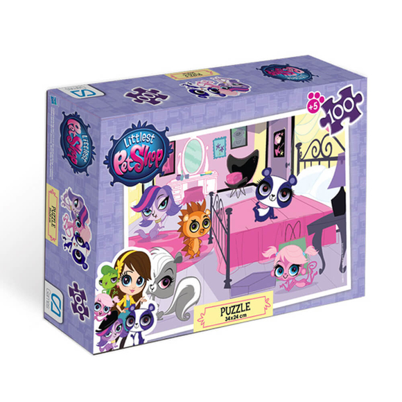 Littlest Pet Shop 100 Parça Puzzle 5011