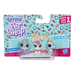 Lıttlest Pet Shop Mini Miniş Figür Üçlü Paket E0214 - Thumbnail