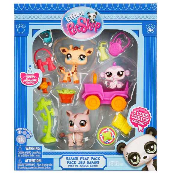 Littlest Pet Shop Minişler Safari Oyun Seti Seri 1 S00005240