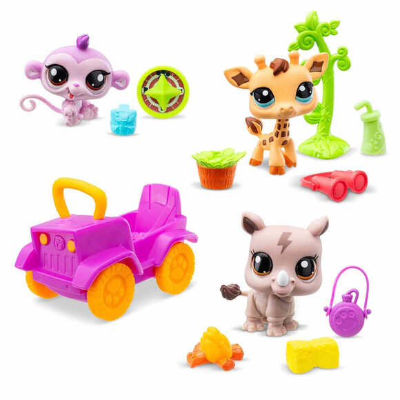 Littlest Pet Shop Minişler Safari Oyun Seti Seri 1 S00005240