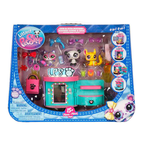 Littlest Pet Shop Spin & Style Butik Oyun Seti S01000722