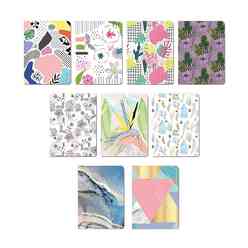 Lizy - Liz 50 Yaprak Özel Baskılı Kuşe Kapak Tek Dikişli Defter Tda5I